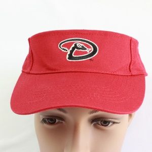 TSP Visor Arizona Diamondback Golf Strapback Red C